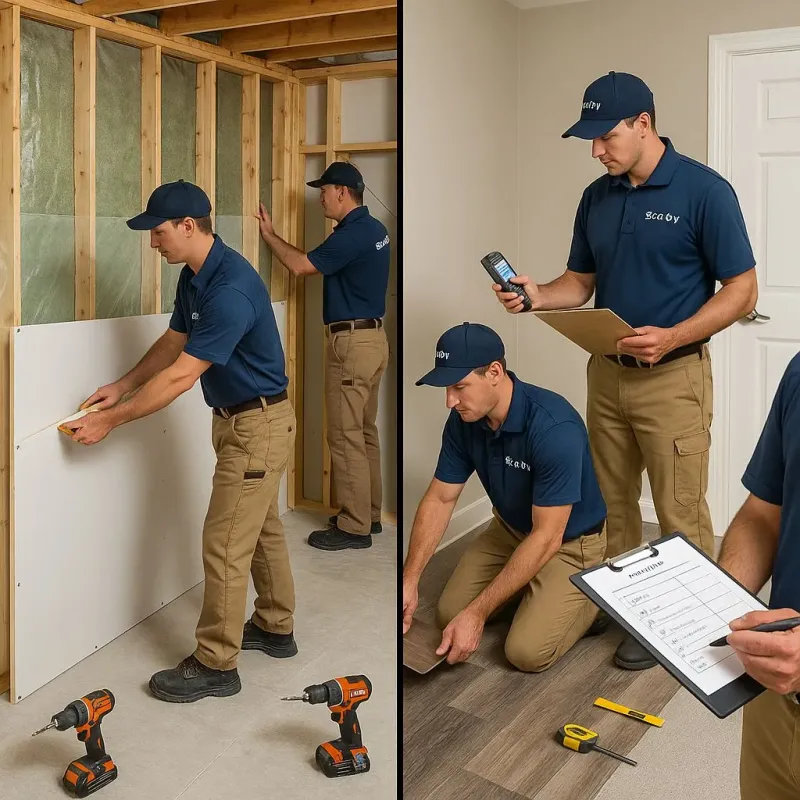 Repairs and Reconstruction process in Northborough, MA